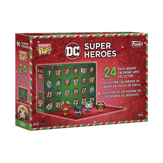 DC Super Heroes Funko Advent Calendar – 24 Pocket Pop Figures