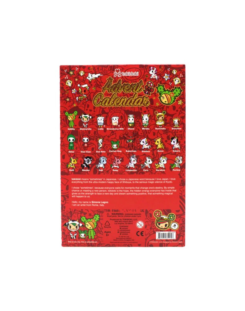 Tokidoki Holiday Advent Calendar – 24 Collectible Surprise Figures