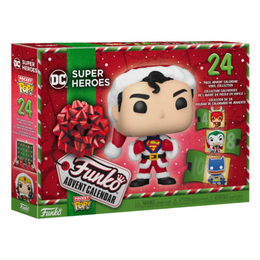 DC Super Heroes Funko Advent Calendar – 24 Pocket Pop Figures