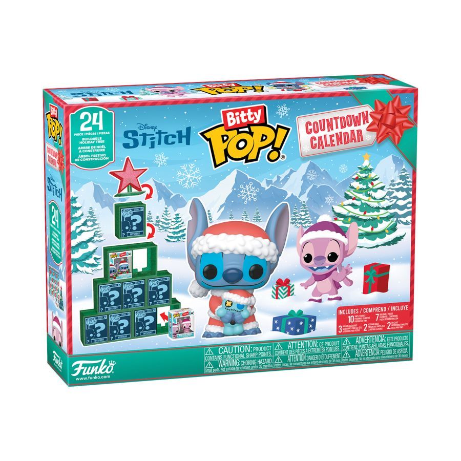Disney Stitch Bitty POP Countdown Calendar