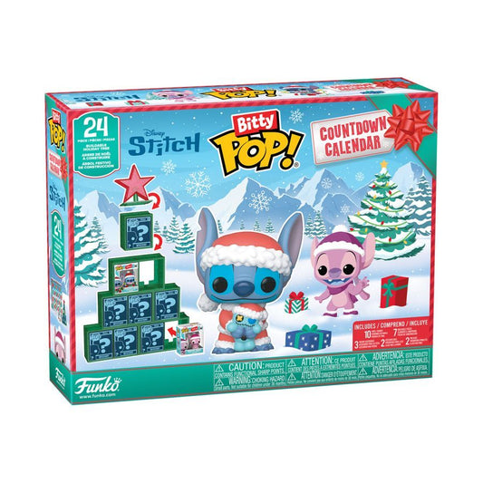 Disney Stitch 24-Day Bitty POP! Countdown Calendar Collectible Set