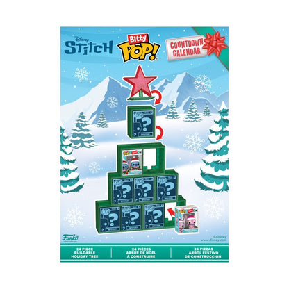 Bitty Stitch Pop Countdown Calendar with snowy design
