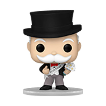 Funko Pop! vinyl figure wearing a black top hat and formal outfit