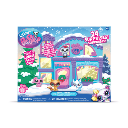 Littlest Pet Shop Advent Calendar – 24 Holiday Surprises LPS Set