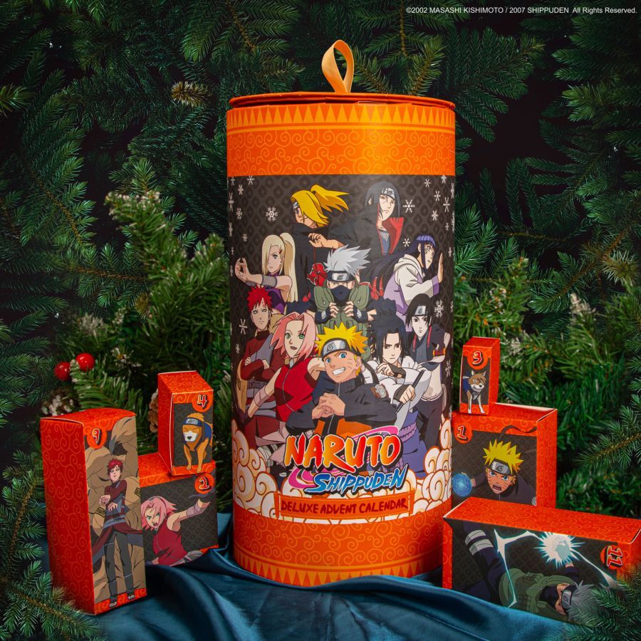 Naruto 24 Day Deluxe Advent Calendar | Anime Holiday Countdown