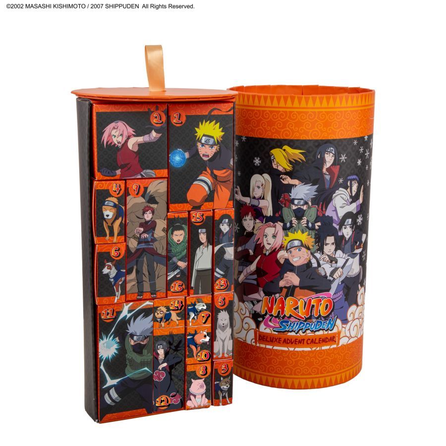 Naruto 24 Day Deluxe Advent Calendar | Anime Holiday Countdown