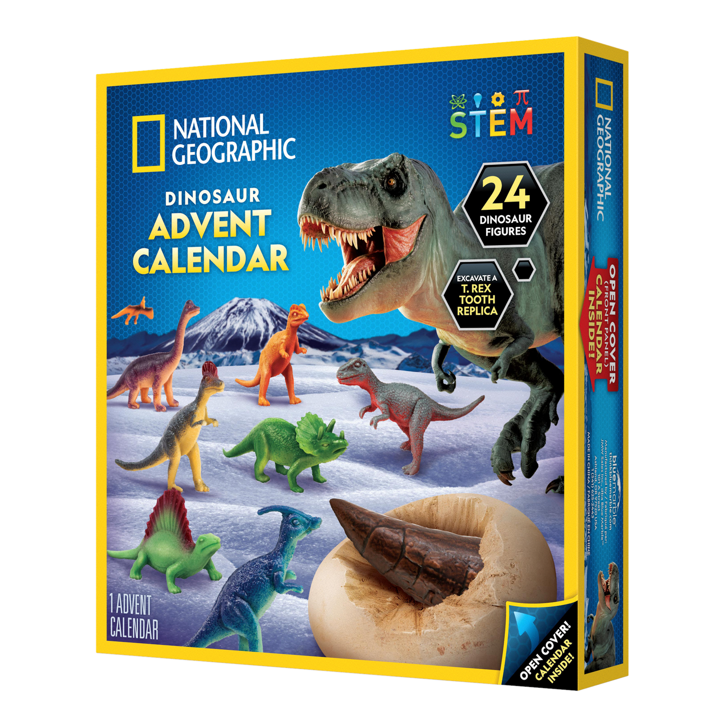 National Geographic Dinosaur Advent Calendar – 24-Day STEM Countdown