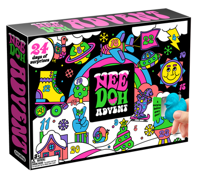 NeeDoh Advent Calendar – 24 Squishy Fidget Toy Surprises