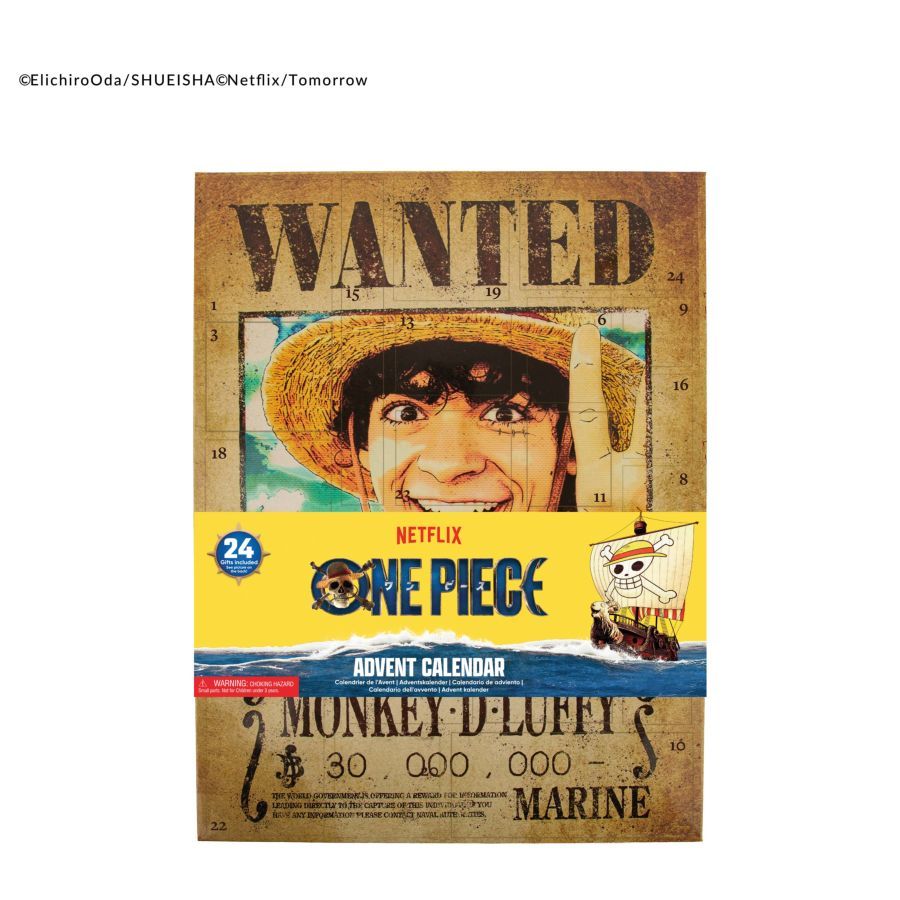 One Piece 2026 Advent Calendar | 24 Anime Surprises Gift Set