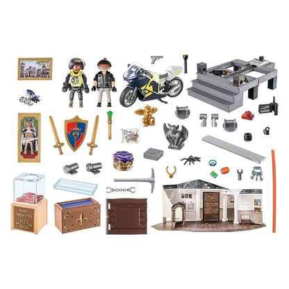 PLAYMOBIL Police Advent Calendar Museum Theft – 71347