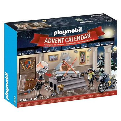 PLAYMOBIL Police Advent Calendar Museum Theft – 71347