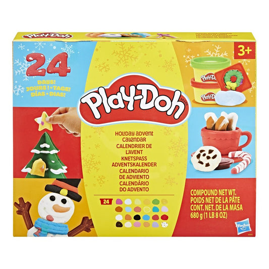 Play-Doh 24 Day Advent Calendar – Kids Christmas Craft Set