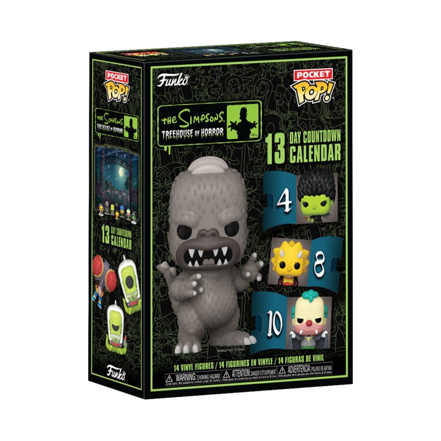 Simpsons Treehouse of Horror Funko Advent Calendar 13 Days