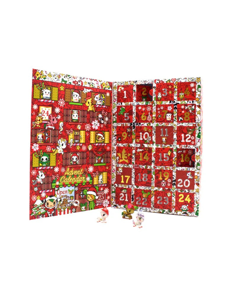 Tokidoki Holiday Advent Calendar – 24 Collectible Surprise Figures