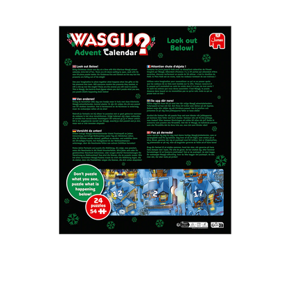 Wasgij Christmas Advent Calendar – Look Out Below! 24 Mystery Puzzles