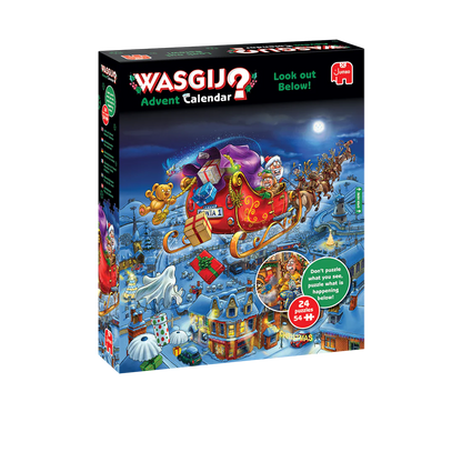Wasgij Christmas Advent Calendar – Look Out Below! 24 Mystery Puzzles