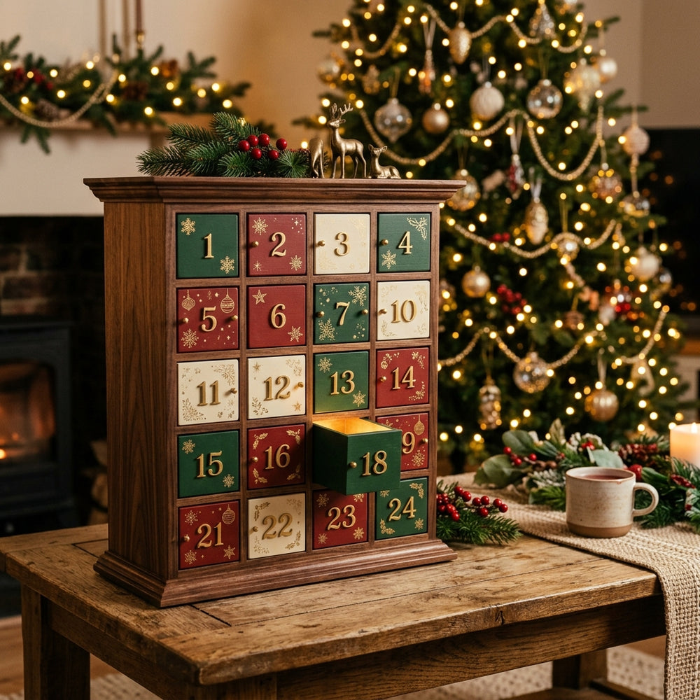 Advent Calendar Chest box