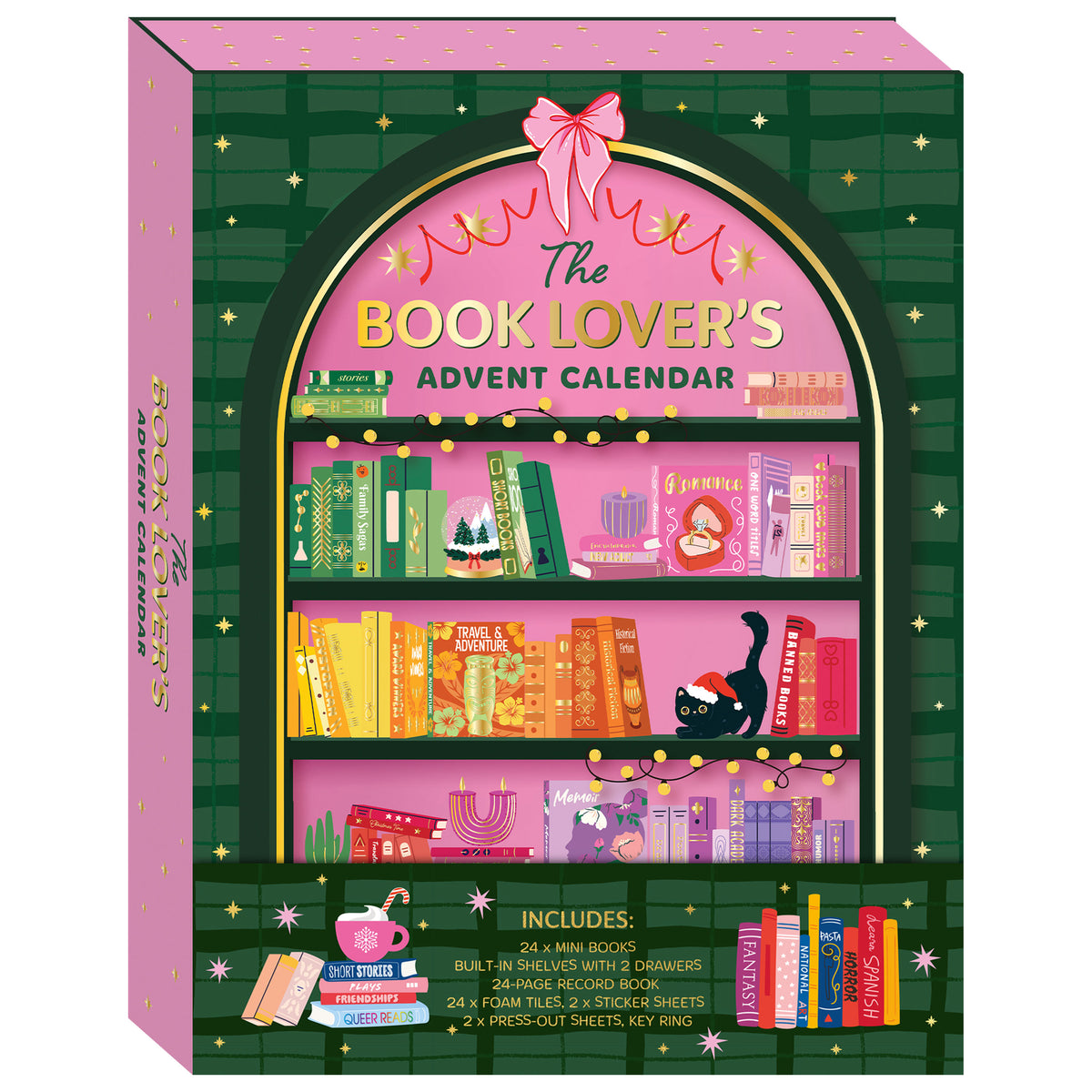 The Book Lover's Advent Calendar box