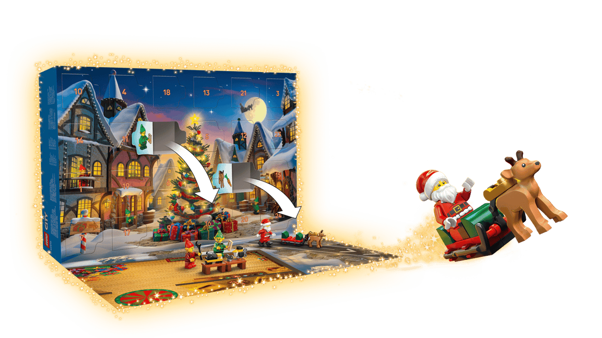  Christmas advent calendar toy 