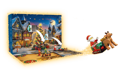  Christmas advent calendar toy 