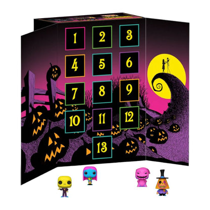 Advent calendar with Halloween-themed