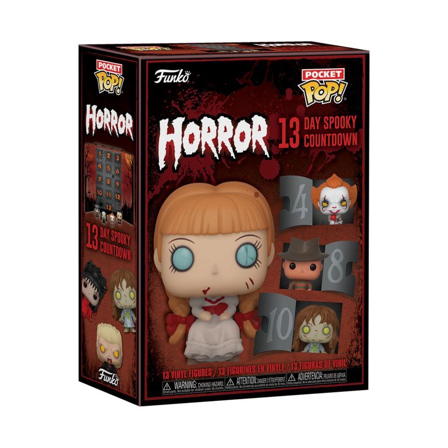 Funko Pocket Pop! Horror 13 Day Spooky Countdown packaging