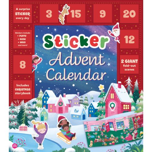Igloo Sticker Surprise Advent Calendar for Kids 4–6 | Christmas