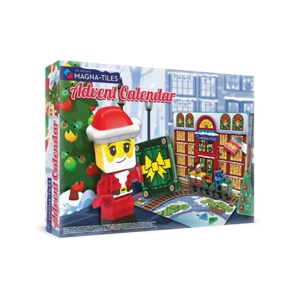 Magna-Tiles Advent Calendar 34-Piece Magnetic Building Set