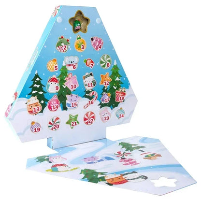 Squishmallows Holiday Countdown Calendar – 24 Mini Squish Advent Set