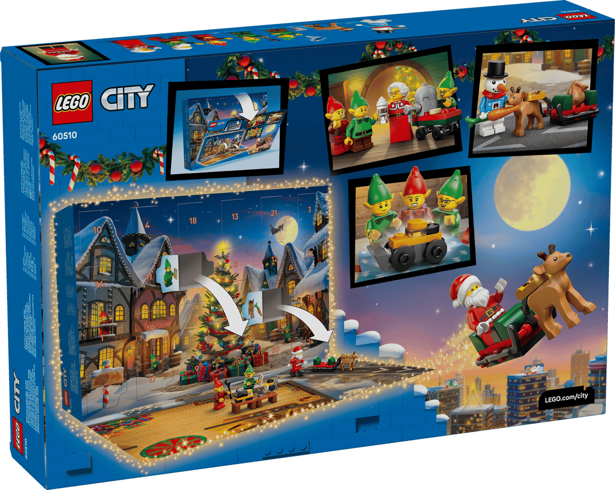 LEGO City Advent Calendar 60510 box set