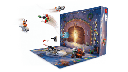 LEGO Star Wars Holiday Adventures Santa Cria Advent Calendar box 