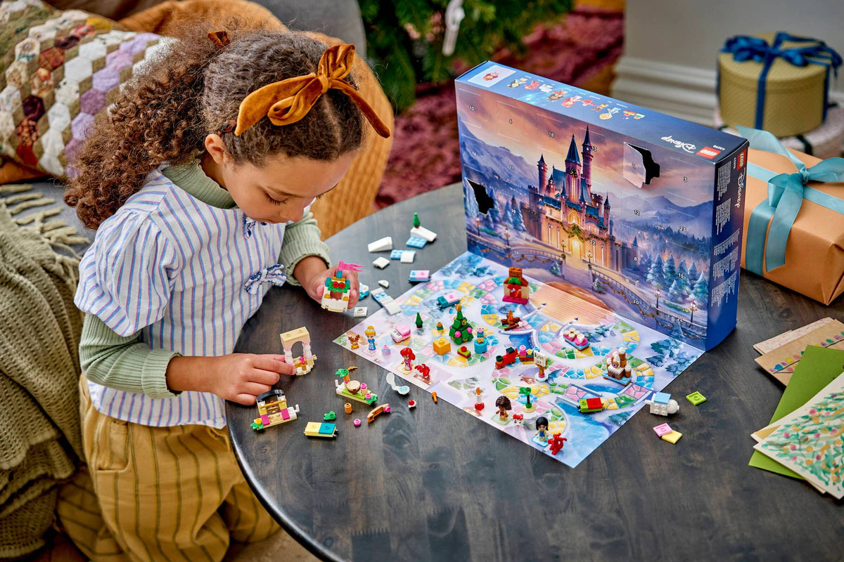LEGO winter castle building set