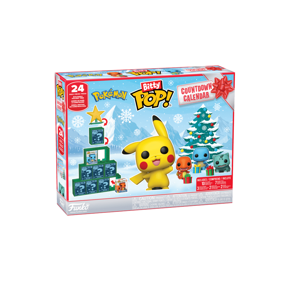 Funko Pop! Bitty Pop! Countdown Calendar 2024 Pokémon box