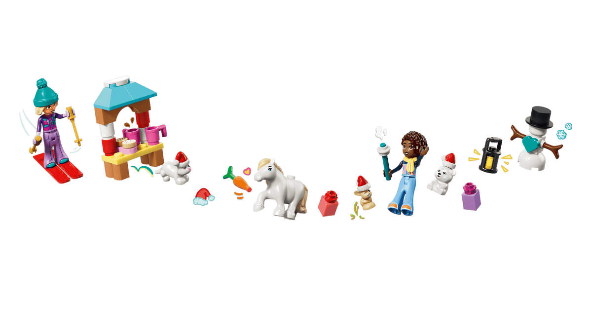 Toy figures and animals